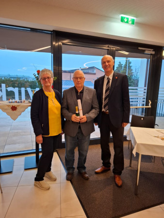 Ehrung für 20 Jahre Mitgliedschaft