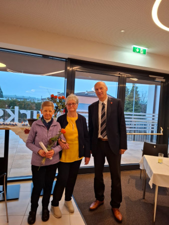 Ehrung für 10 Jahre Mitgliedschaft