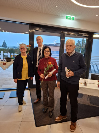 beide Ehrung für 10 Jahre Mitgliedschaft